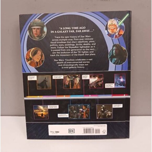 Star Wars Timelines Hardcover – Official Collectible Canon Reference Guide Book - Picture 2 of 2